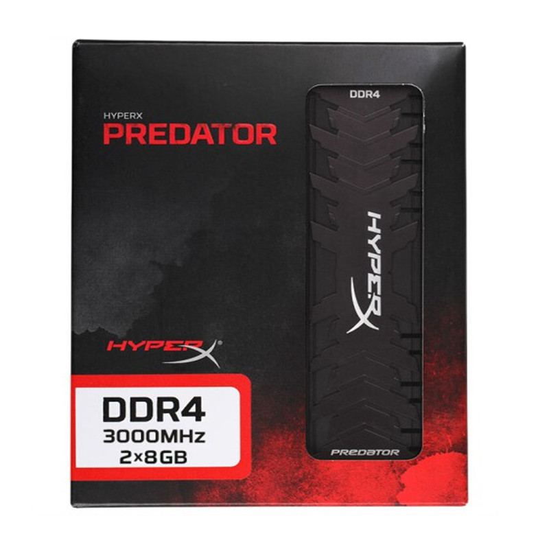 金士顿(Kingston)骇客神条 Predator系列 DDR4 3000 16G(8Gx2) 台式机内存条