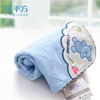 乐平方苎麻婴儿隔尿垫巾防水透气比纯棉婴儿隔尿垫更透气隔尿床垫 65*50cm