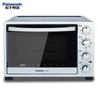 松下(Panasonic)电烤箱NB-H3200家用32升专业烘焙电烤箱上下火独立控温32L大容量旋转烧烤多温控制