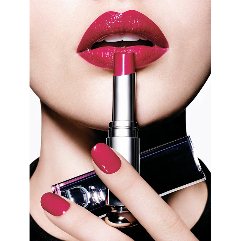 迪奥(Dior)瘾诱超模漆光唇釉3.2g #740枫叶红 减淡唇纹 显色 不易脱妆 润唇