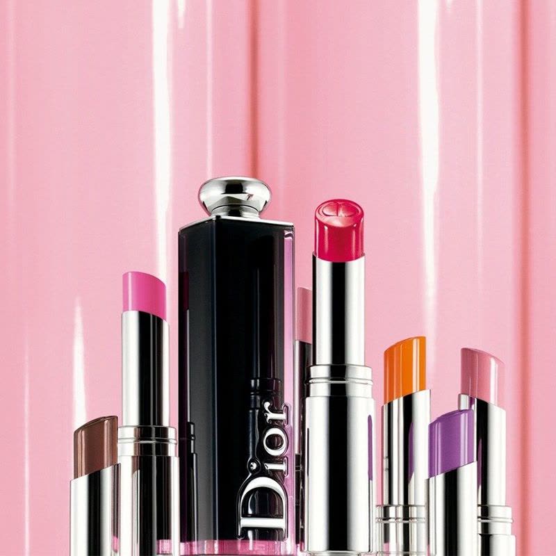 迪奥(Dior)瘾诱超模漆光唇釉3.2g #740枫叶红 减淡唇纹 显色 不易脱妆 润唇图片