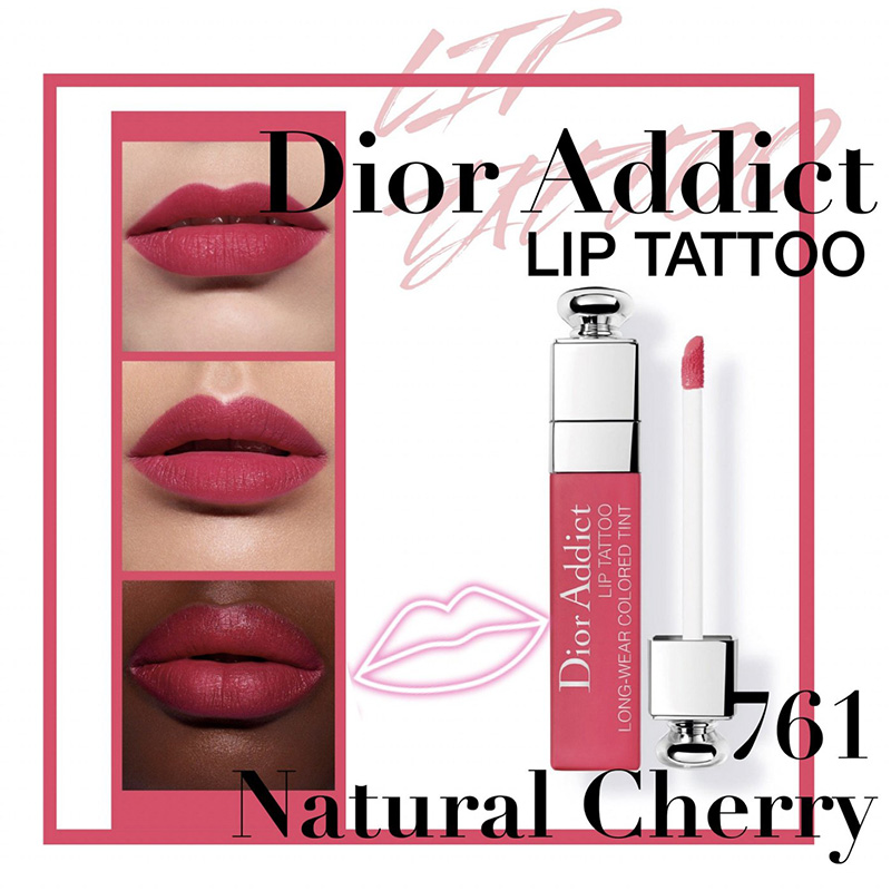 迪奥 Dior 癮誘超模 染唇露 6g lip tattoo 6色任选#761/ 唇釉 显色;不易脱 红色系