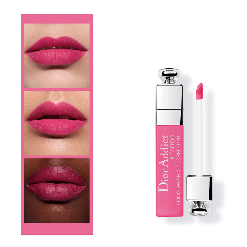 迪奥(Dior) 癮誘超模 染唇露 6g lip tattoo#881 Natural Pink/ 口红红色系 显色