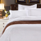 酒店宾馆床上用品四件套全棉贡缎防雨布白色居家客房床单被套枕套