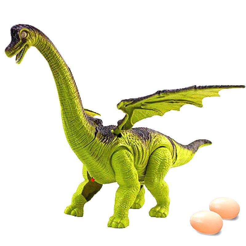 速翔玩具电动恐龙侏罗纪家族生蛋蜿龙益智动物行走发光恐龙电动玩具图片