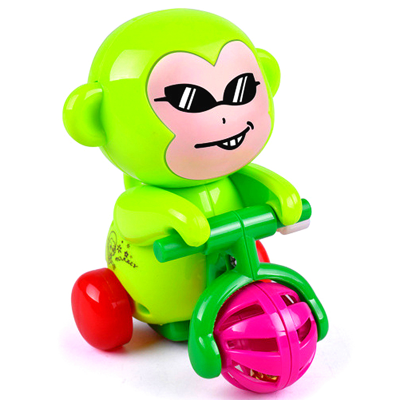 速翔 儿童小玩具发条动物小猴章鱼上链上弦小发条会动的玩具车婴儿宝宝1-3岁