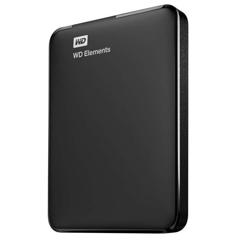 WD 西部数据 WD Elements WDBUZG0010BBK 移动硬盘 2.5英寸 USB3.0 1TB 黑色