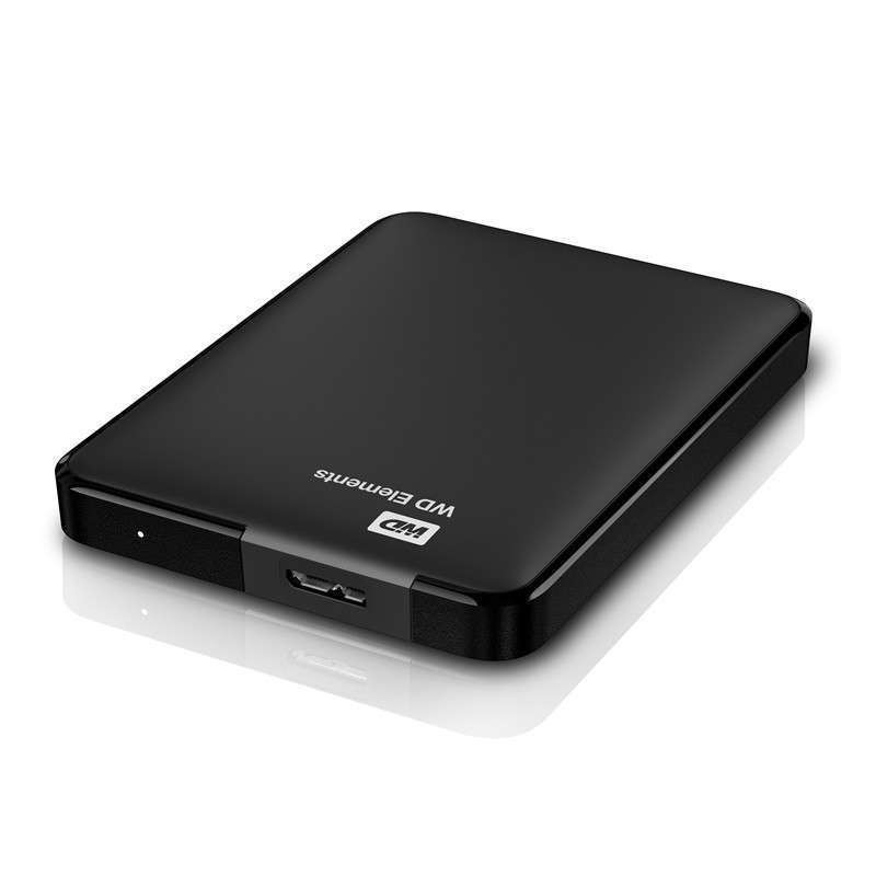 WD 西部数据 WD Elements WDBUZG0010BBK 移动硬盘 2.5英寸 USB3.0 1TB 黑色