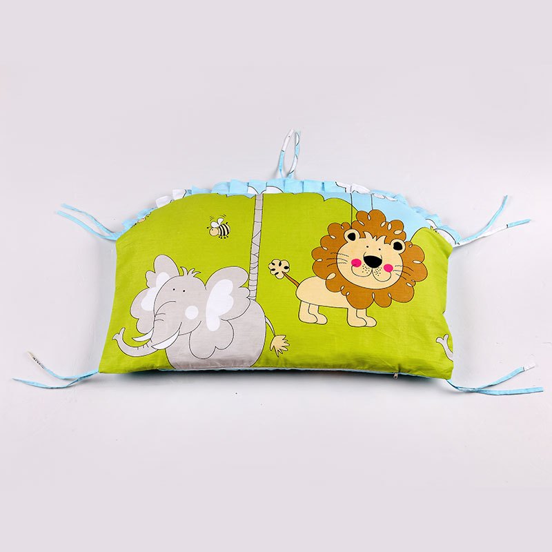 小兔乖乖婴儿床床围婴儿床上用品套件婴儿床围床帏纯棉婴儿床品