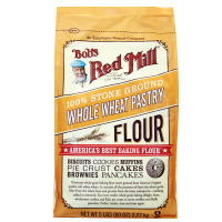 红磨坊 石磨研磨全小麦蛋糕粉2.27KG 美国进口一鼎美食