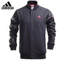 Adidas阿迪达斯男装2016春季运动服棒球衫立领夹克休闲外套AJ3608-FC