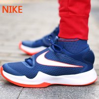 NIKE耐克男鞋Zoom Hyperrev 保罗乔治战靴实战高帮篮球鞋820227--TM