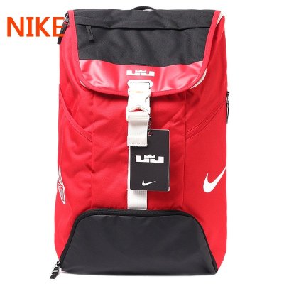 Nike耐克双肩包男包詹姆斯气垫帆布背包电脑包书包BA5111-657-TM