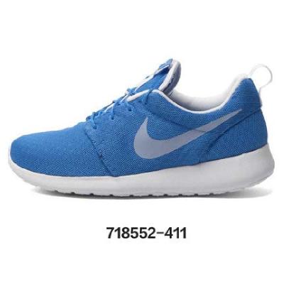 NIKE耐克2016夏季新款男鞋Roshe One运动鞋透气跑步鞋 718552-411-BK