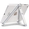 卡姆昂 金属懒人手机支架KMA平板电脑iPad通用大屏桌面底座支架 银色