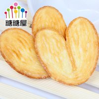 糖糖屋日本进口零食 sanritsu三立源氏奶油蝴蝶酥饼干 千层酥