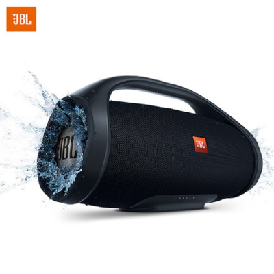 JBL Boombox 音乐战神 便携式蓝牙音箱低音炮户外音响防水hifi双低音