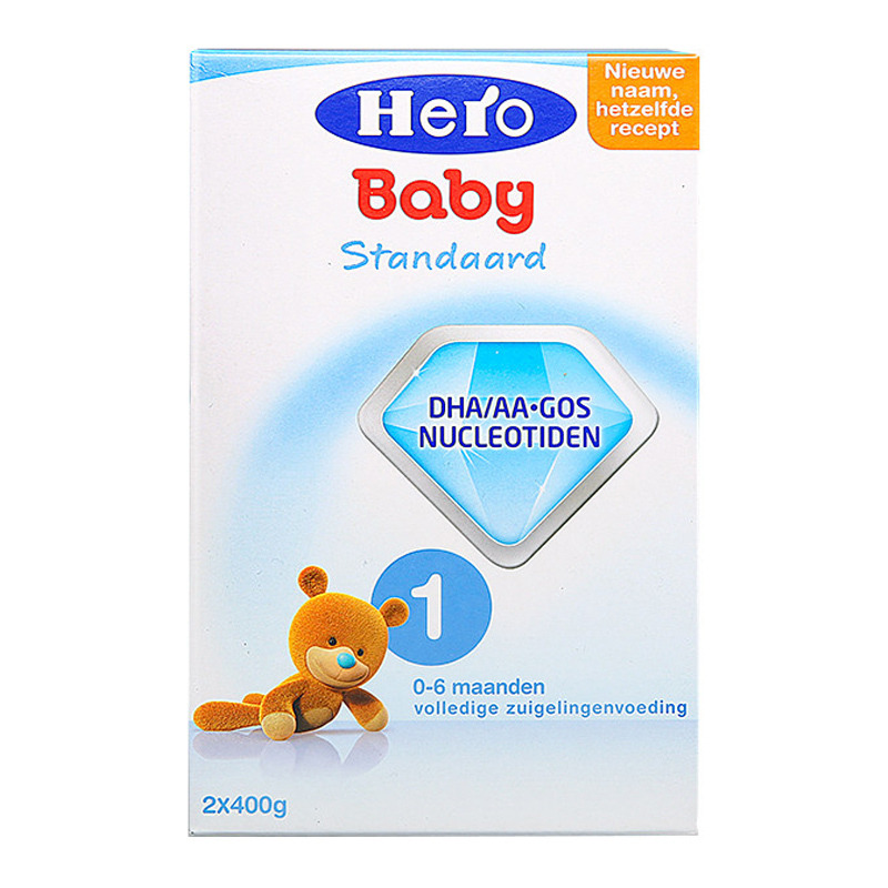 荷兰美素(Hero baby)婴幼儿配方奶粉1段800g 适合0-6个月宝宝【18年6月左右到期】