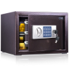 得力33116保险箱保险柜 电子密码锁保管箱 家用办公床头柜保险箱全钢保管箱