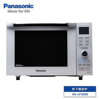 松下(Panasonic)微波炉NN-DF382MXPE 3D全面烧烤23L