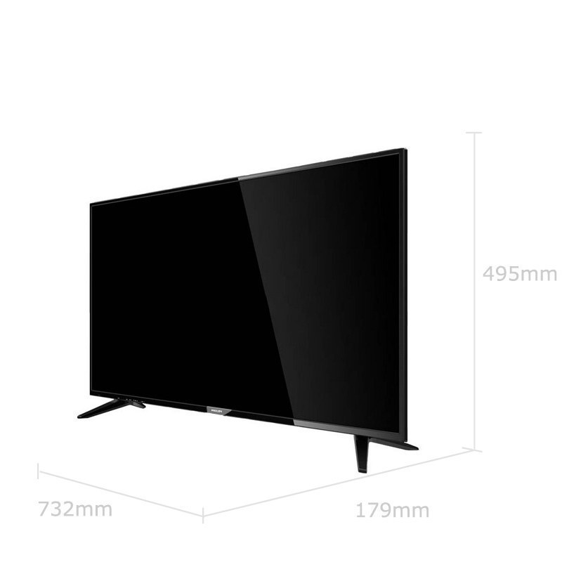 飞利浦（PHILIPS） 32英寸高清LED液晶平板电视机普通电视32PHF3200系列