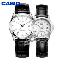 卡西欧(CASIO)对表 皮带简约百搭情侣手表一对