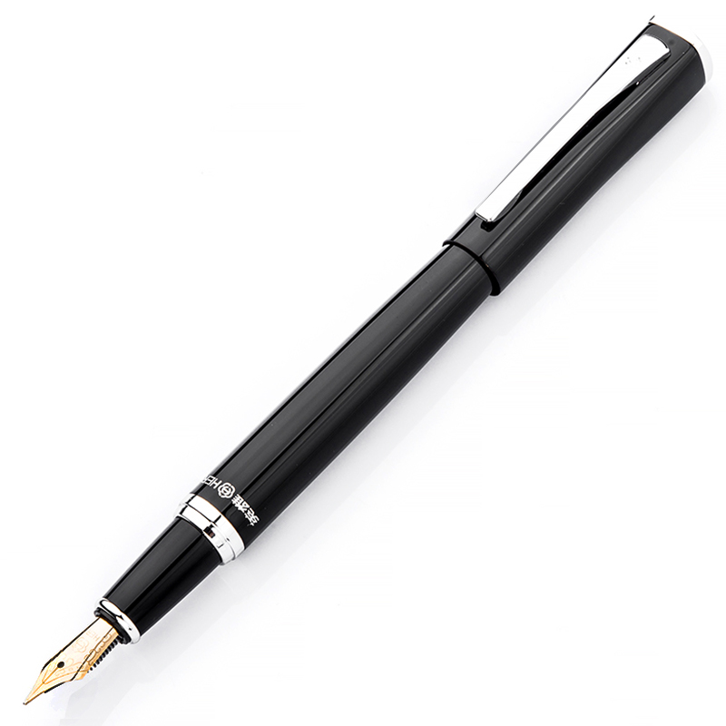 英雄(HERO)钢笔 956 铱金钢笔/墨水笔变色龙杆 黑杆高清大图