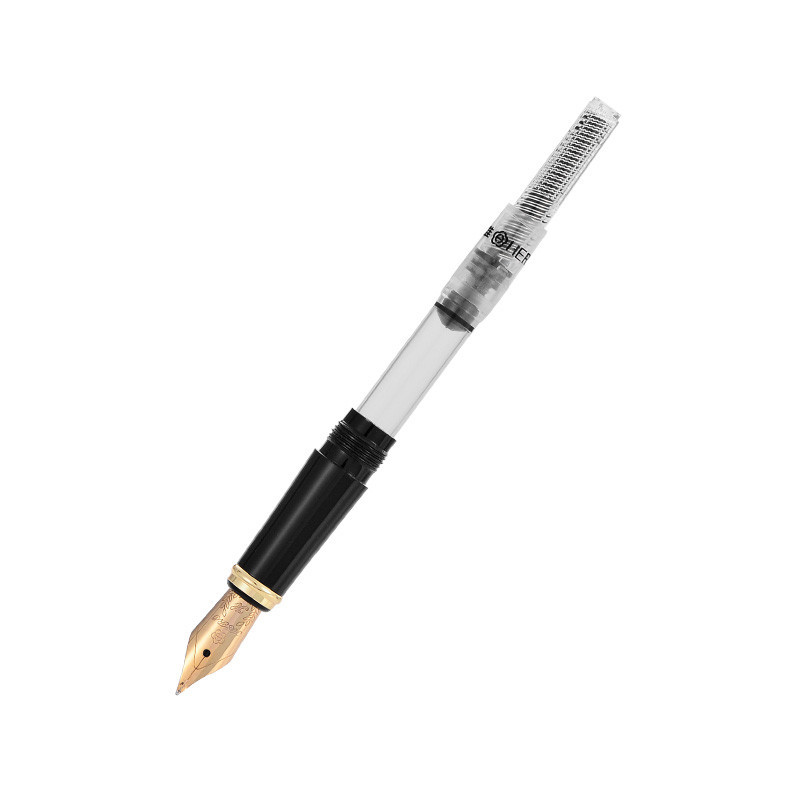 英雄(HERO)钢笔 1502双笔头笔墨礼盒 签字笔 宝珠笔 墨水笔