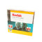 柯达Kodak 原装 8厘米 DVD-RW小盘 30分钟 光盘摄像机兼容 1.4GB 空白刻录光盘 5片装