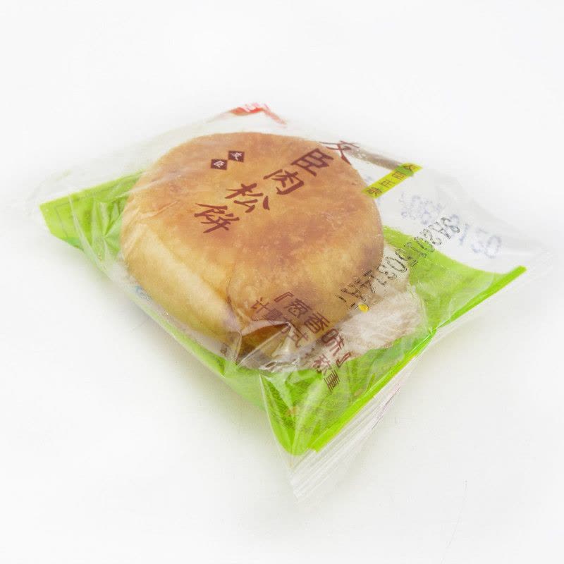 福建友臣肉松饼（葱香味单个装）35g 金丝肉松饼休闲零食图片