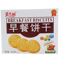 嘉士利 早餐饼干 红枣味 1000g（5件）营养美味 休闲零食饼干