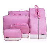 易旅Etravel 旅行衣物收纳包7件套装商务行李箱整理袋七件套