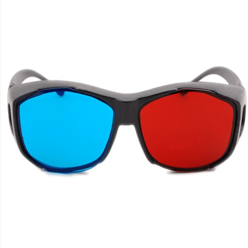 [3D红蓝眼镜 红蓝光立体眼镜]新款高清红蓝3d眼镜普通电脑专用3D眼镜 暴风影音三D立体电影电视通用捷稀JCG不防水
