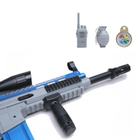 小小部队(XIAOXIAOBUDUI) 儿童玩具枪 声光电动冲锋枪3-6岁男孩穿越火线机枪模型