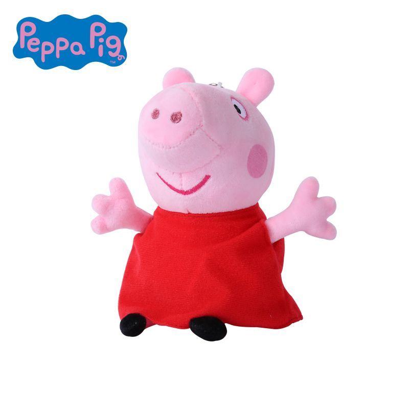 小猪佩奇PeppaPig粉红猪小妹玩具佩佩猪正版毛绒玩具娃娃公仔19CM 19cm 19cm佩奇