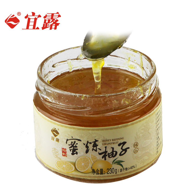宜露 蜂蜜柚子茶 230g/罐
