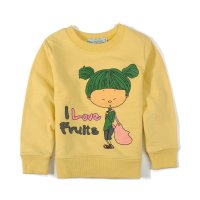水果铺子女童可爱娃娃运动休闲纯棉卫衣12CG013