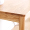 卡菲纳 北欧日式 北美白橡书桌 全实木小户型桌子 原木简约