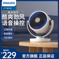 飞利浦(PHILIPS)空气循环扇家用台式电风扇节能大风量电扇客厅桌面小风扇宿舍台扇换气扇落地扇ACR2122DD