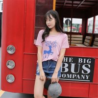 2016夏季新款韩版女装宽松短袖T恤女