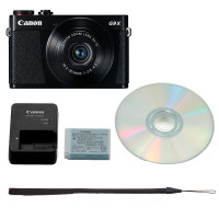 佳能（Canon）数码相机 PowerShot G9 X(黑)复古精巧设计