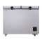 东之开立 BCD-142L冰柜家用 小型冷柜 冷藏冷冻冰柜双门小冰箱 卧式