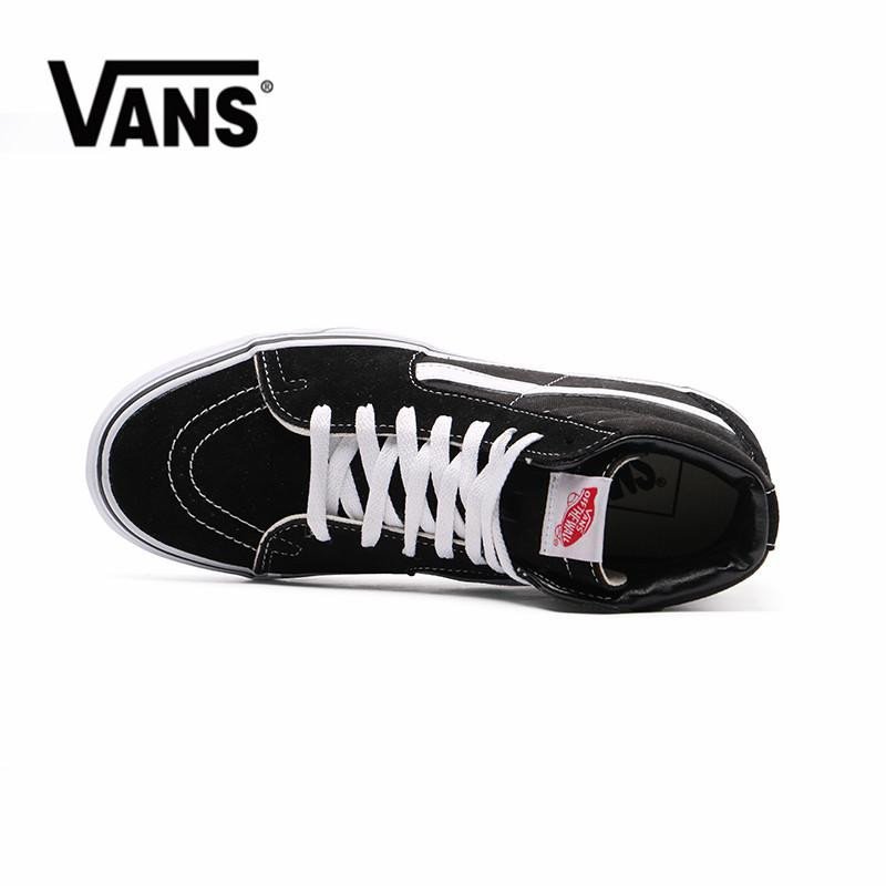 VANS/万斯 经典款SK8-Hi 高帮情侣经典款板鞋运动鞋 VN-0D5IB8C