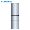 双鹿(SONLU) BCD-210THC激光银210升三门三温区 中门软冷冻 静音节能 适合家用冰箱