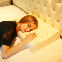 珀金(Berking)泰国优质曲线波浪型乳胶枕 成人单人记忆保健护颈睡眠枕头枕芯