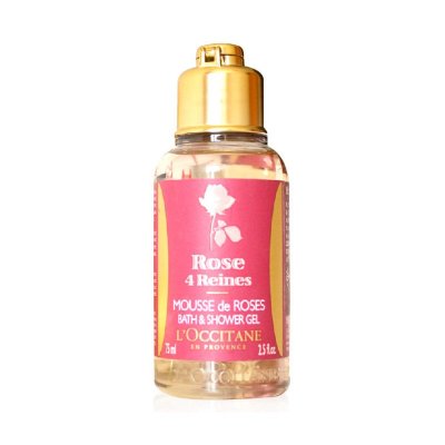 L’occitane欧舒丹 四个皇后玫瑰沐浴露沐浴啫喱 75ml