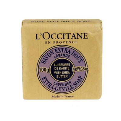 L'occitane欧舒丹香皂 乳木果薰衣草味护肤洁面香皂 100g LAVENDER薰衣草味