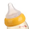 贝亲(PIGEON)婴儿宽口径奶瓶PPSU奶瓶240ml配L号奶嘴适合6个月以上宝宝宽口奶瓶宝宝宽口塑料防摔奶瓶AA94