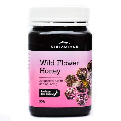 Streamland 新溪岛 天然野地百花蜂蜜 500g