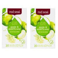 Red seal 红印 苹果接骨木花茶 水果茶茶包 20包 两盒装